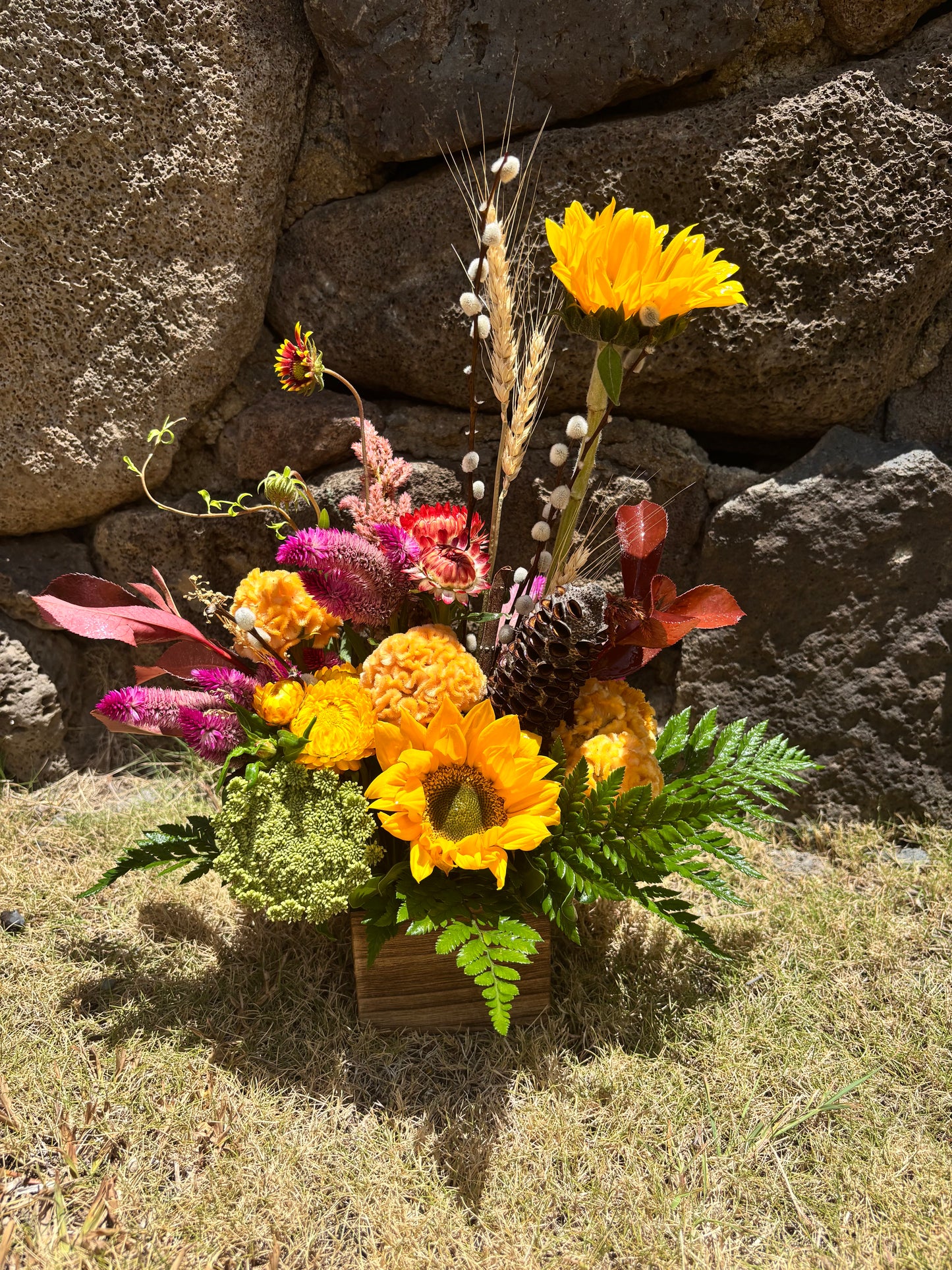 Assorted Flower Box Arrangement