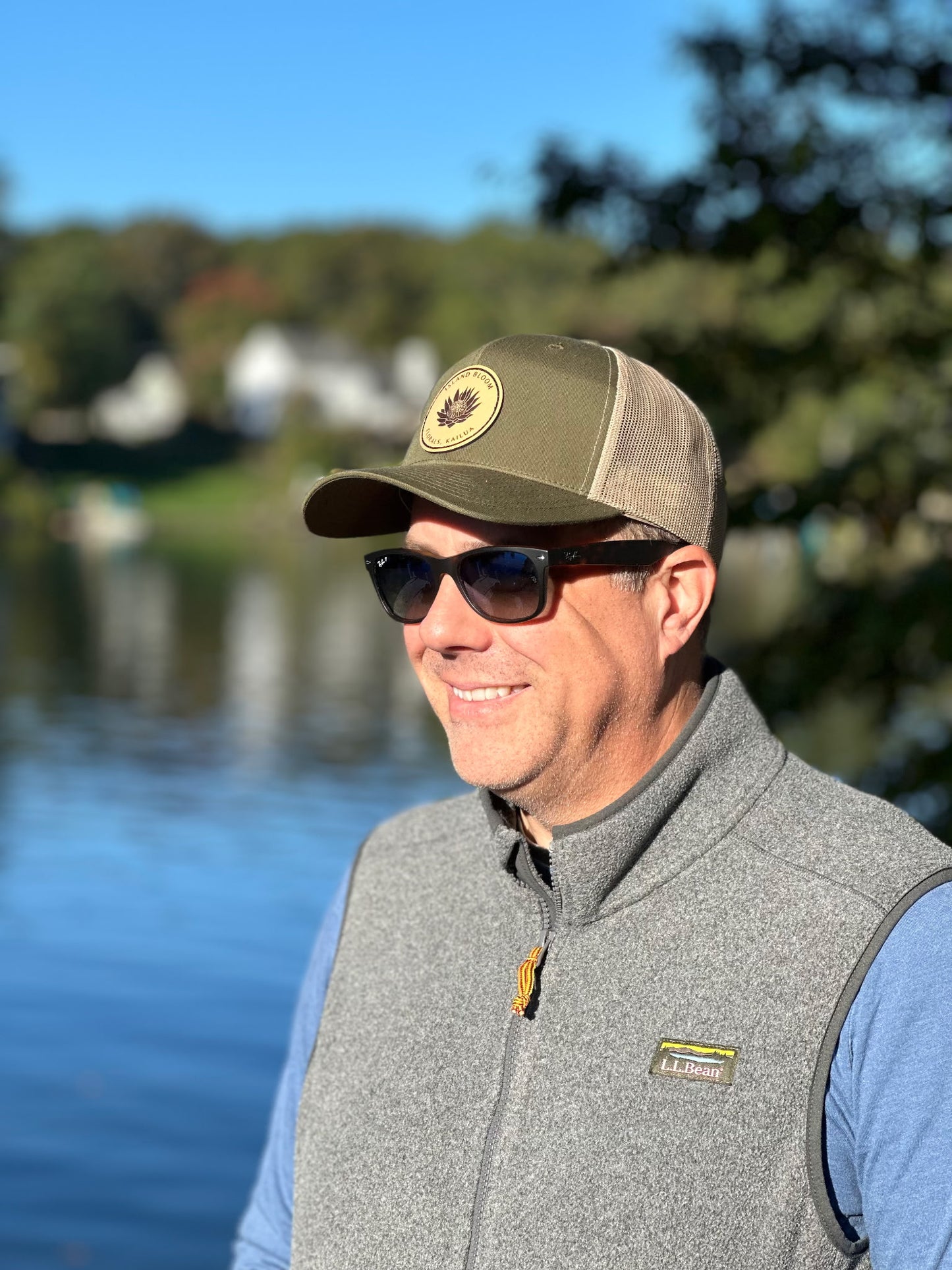 Bloom Canvas Trucker Hat